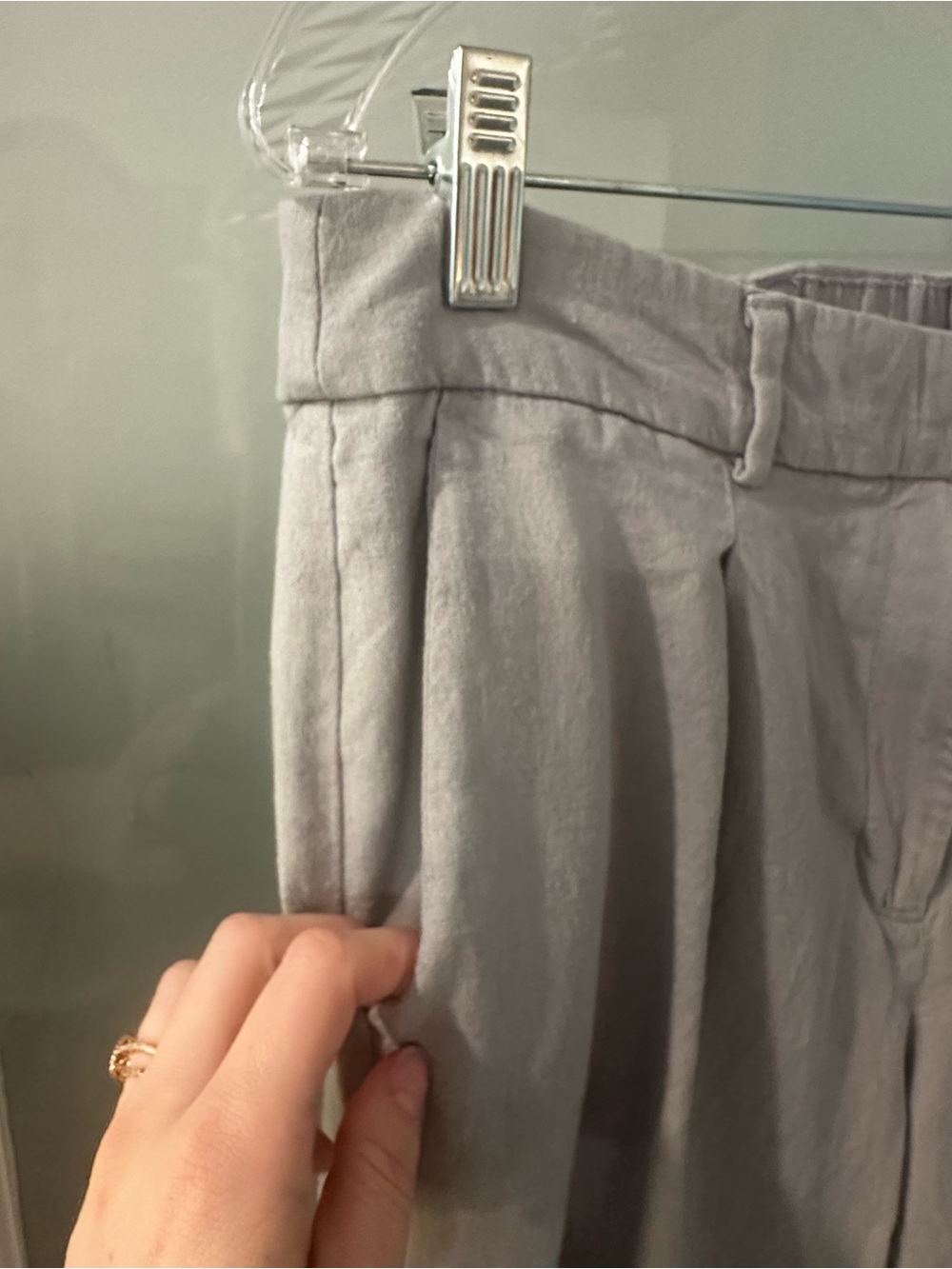 Old Navy Wide-Leg Women's Pants in Light green - Picture 2 of 4